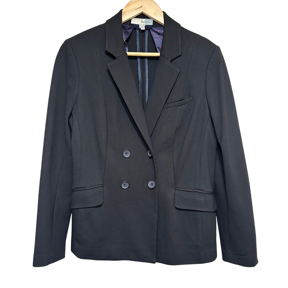 Boden Double Breasted Blazer Womens 10 US Classic Jacket Career Office Work Soft
